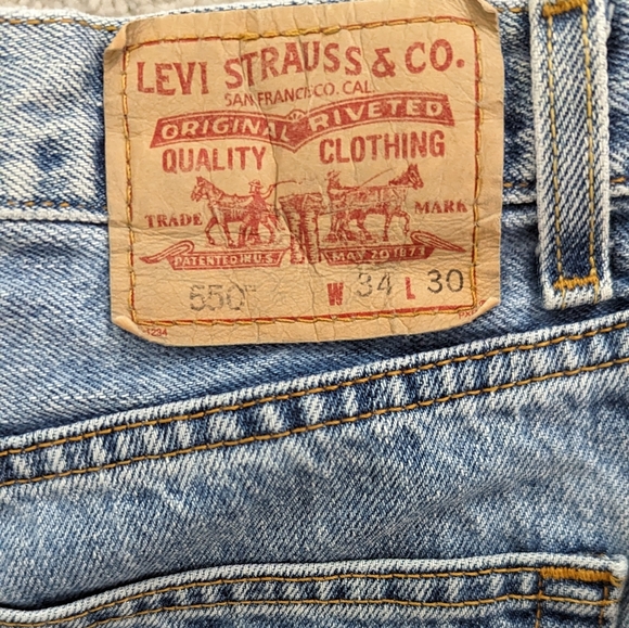 Levi 550s 34/30 - Picture 4 of 14